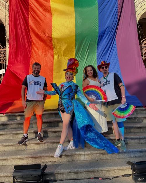 A 8ª Parada LGBT+ de Santos é um ato de muita festa, amor e luta!