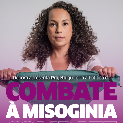 Débora Camilo apresenta projeto que cria a Política de Combate à Misoginia em Santos