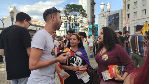 Débora Camilo participa da Parada LGBTQIA+ de Campinas