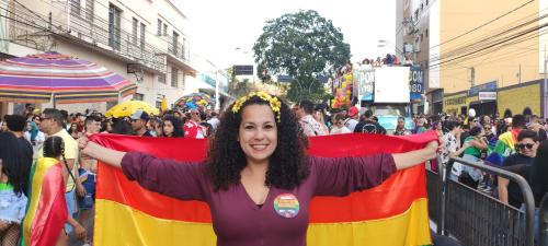 Débora Camilo participa da Parada LGBTQIA+ de Campinas