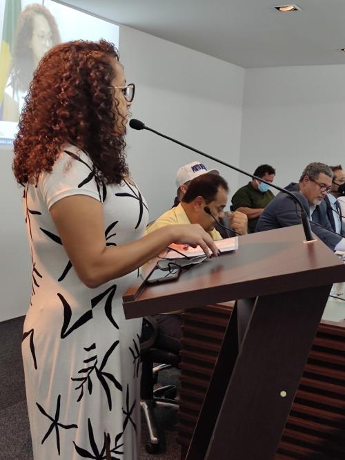 Débora Camilo participa de Audiência Pública sobre a privatização do Porto de Santos
