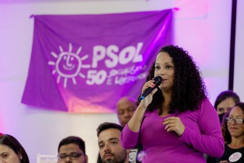 Lançamento da Pré-candidatura de Débora Camilo (PSOL) a Deputada Estadual