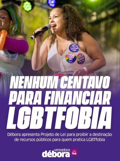 Proibição de destinação de recursos públicos para quem pratica LGBTfobia