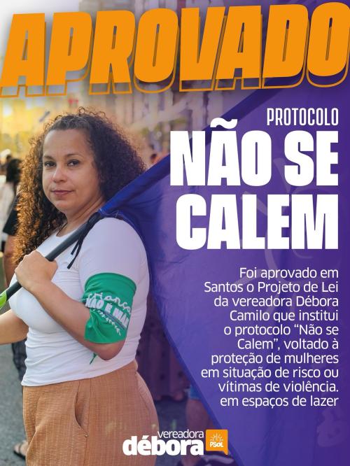 Protocolo NÃO SE CALEM, para prevenção e proteção contra a violência sexual em estabelecimentos