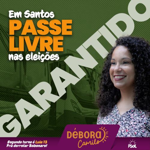 VITÓRIA! Despois de cobrança de Débora Camilo, Prefeito anuncia passe livre nas eleições
