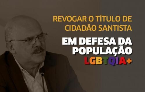 Revogação do título de "Cidadão Santista" do ministro bolsonarista: Milton Ribeiro